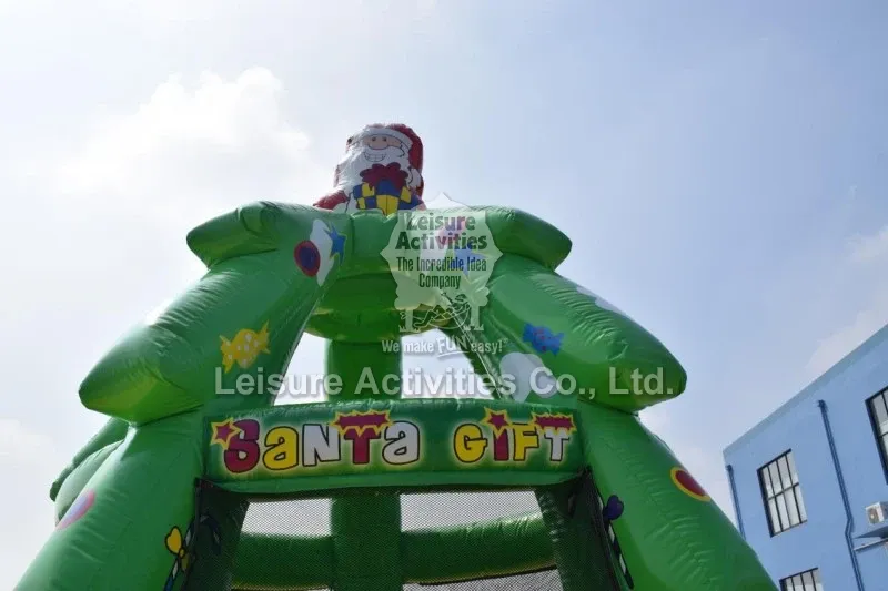 Mini Inflatable Bouncy Castle Christmas Tree