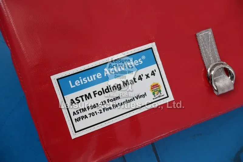 Red Astm Folding Mat