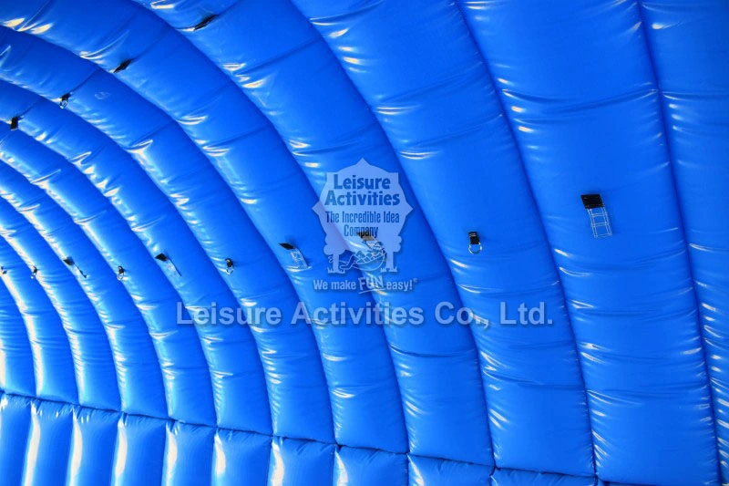 Inflatable Trackless Train Tunnel