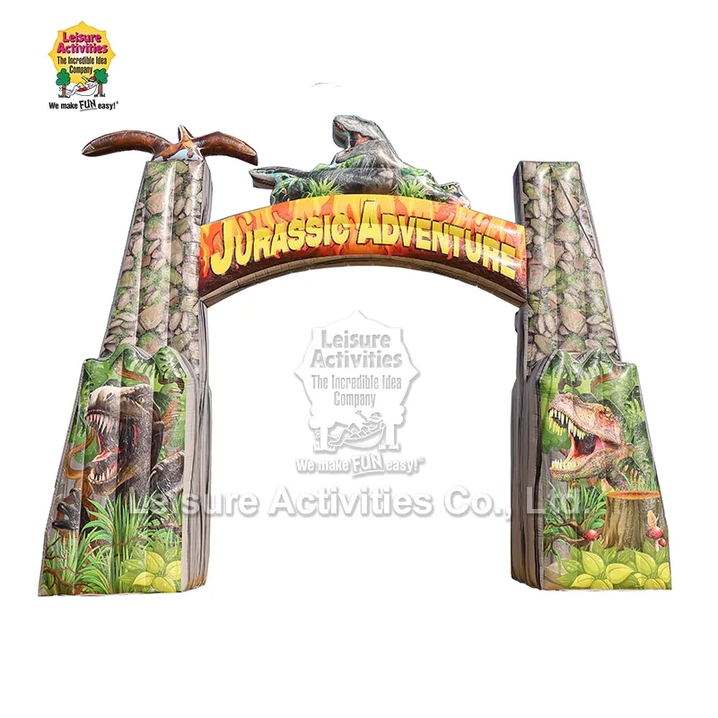Inflatable Jurassic Adventure Arch