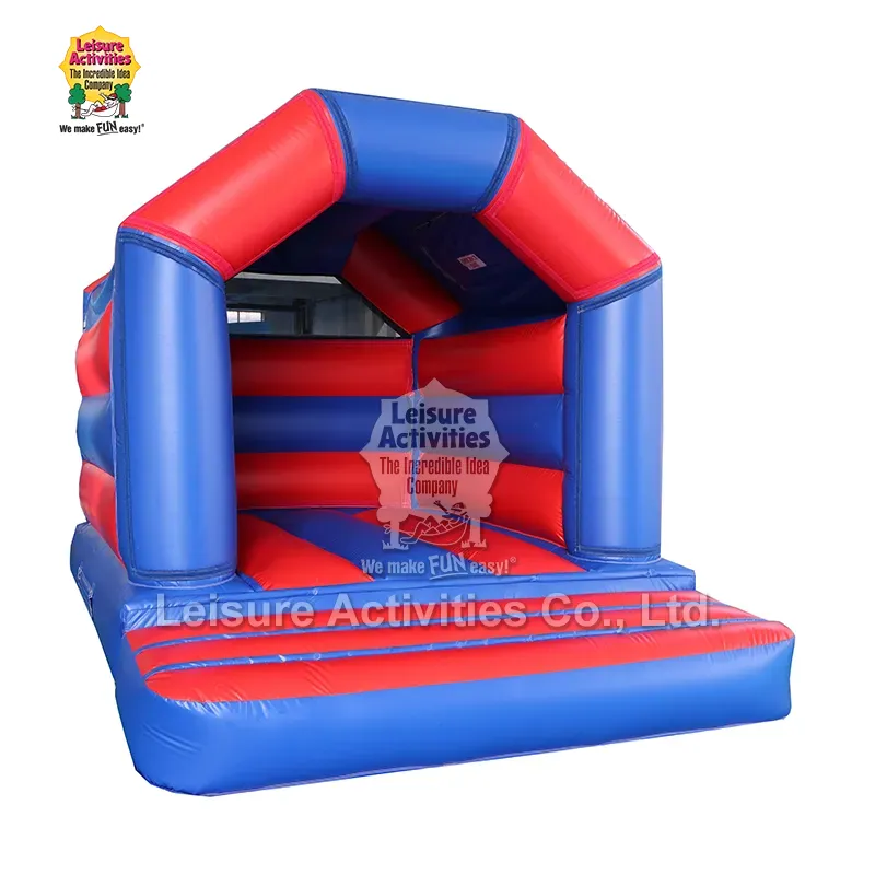 Mini Inflatable Bouncy Castle Bingkai Abang Biru Kanthi Payon