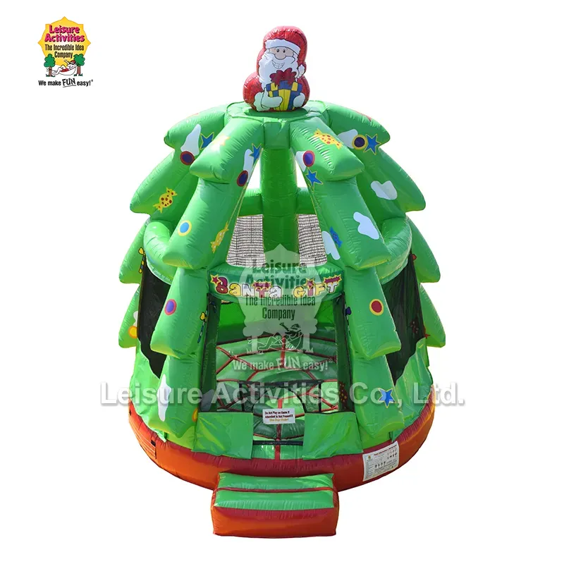 Mini Inflatable Bouncy Castle Pohon Natal